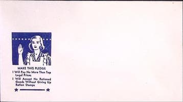 Amerikaanse envelop WWII (lijst optie), Verzenden