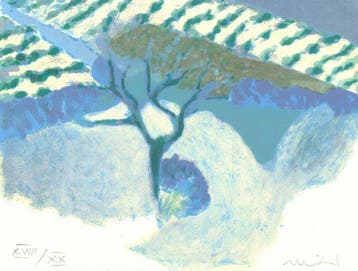 Roger Muhl (1929-2008) - Provence : Les mamelons dalentour