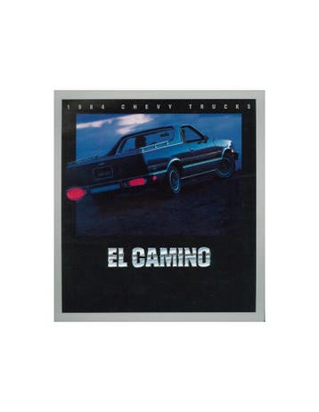 1984 CHEVROLET CHEVY EL CAMINO BROCHURE ENGELS, Nieuw