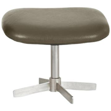 BoConcept Voetenbank Athena Grijsbruin - Poef - Outlet, Huis en Inrichting, Verzenden, Gebruikt, Mid-Century