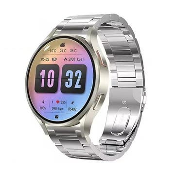 Universe Watch 6 Smartwatch - Staal Bandje - 1,40 Display -, Verzenden, Nieuw, Senbossi