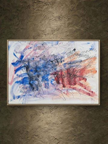 René Mels (1909-1977) - Composition abstraite 1965-1970, Antiek en Kunst