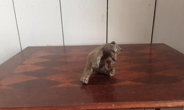 P. Chenet - Statuette, Beer - 7.5 cm - Bronze