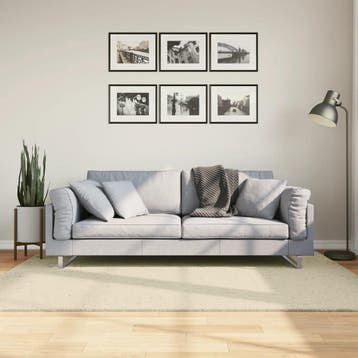 vidaXL Vloerkleed HUARTE laagpolig zacht wasbaar 140x200 cm, Verzenden, Nieuw