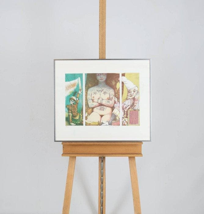 Nicolaas Wijnberg (1918-2006) - Amor, Antiek en Kunst, Kunst | Designobjecten