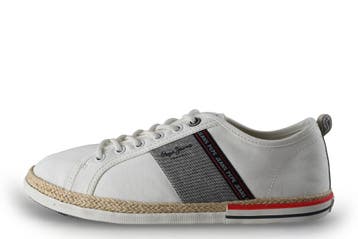 Pepe Jeans Sneakers in maat 43 Wit, Kleding | Heren, Schoenen, Verzenden, Wit, Zo goed als nieuw, Sneakers