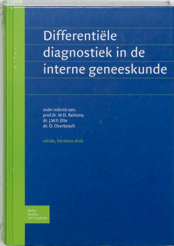 Differentiele diagnostiek in de interne geneeskunde, Boeken, Wetenschap, Zo goed als nieuw, Verzenden