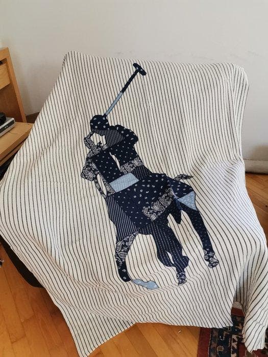 Polo Ralph Lauren - Deken - 178 cm - 127 cm, Antiquités & Art, Tapis & Textile