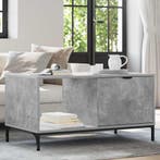 vidaXL Salontafel met lade Beton Grijs 90 x 49 x 46 cm, Huis en Inrichting, Verzenden, Nieuw