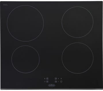 Belling BEL IHT603 BLK Inbouw Inductie kookplaat 59x52 4pits, Ophalen of Verzenden