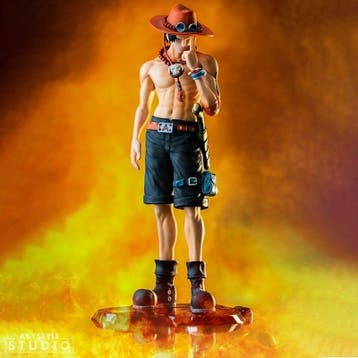 One Piece Statue 1/10 Portgas D. Ace 20 cm, Ophalen of Verzenden, Nieuw