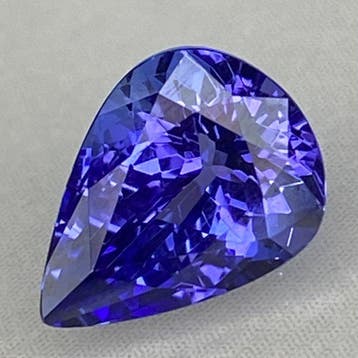 Zonder minimumprijs Tanzaniet - 2.04 ct - nternational, Bijoux, Sacs & Beauté, Pierres précieuses