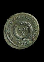 Oud-Romeins Brons Follis van Constantijn II (Zonder, Antiek en Kunst