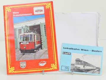 Set van 2 boeken – Wiener Straßenbahn & Lokalbahn Wien–, Ophalen of Verzenden