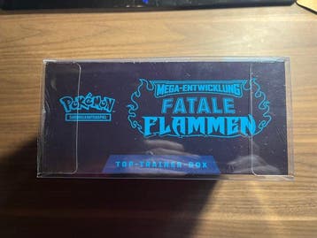 Pokémon - 1 Box - Mega-Entwicklung Fatale Flammen TTB,, Nieuw