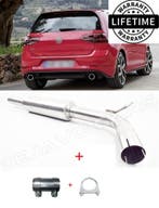 Sport Uitlaat Middendemper voor Volkswagen Golf 7 GTI, Ophalen of Verzenden