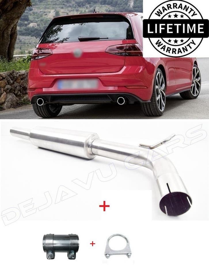 Sport Uitlaat Middendemper voor Volkswagen Golf 7 GTI, Autos : Divers, Tuning & Styling, Enlèvement ou Envoi