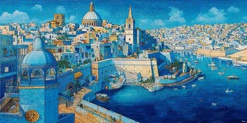 Felix van Horst - Valetta Views (XXL), Antiek en Kunst