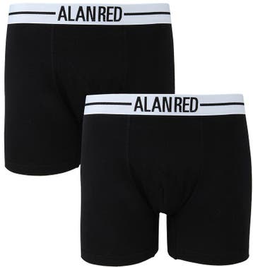 Alan Red Boxershort Zwart 2Pack maat M Heren, Kleding | Heren, Ondergoed, Verzenden, Zwart, Alan Red, Boxer
