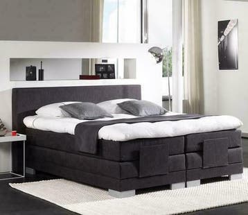 Elektrische Boxspring President 90 x 200 Washington Green, Nieuw