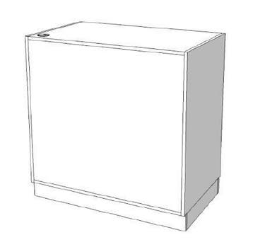 *TIP*  Glossy toonbank met lade en plank C-PEK-010, Ophalen of Verzenden