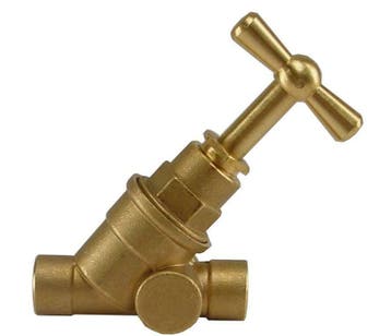 Kiwa stopkraan 12mm capxcap zo.aftapgelegenheid, Bricolage & Construction, Sanitaire, Ophalen of Verzenden