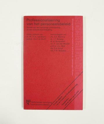 Professionalisering van het personeelsbeleid - Beers, Verzenden, Nieuw