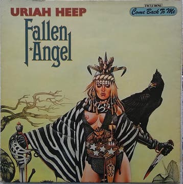 Uriah Heep – Fallen Angel (LP, 1978), Verzenden, Gebruikt