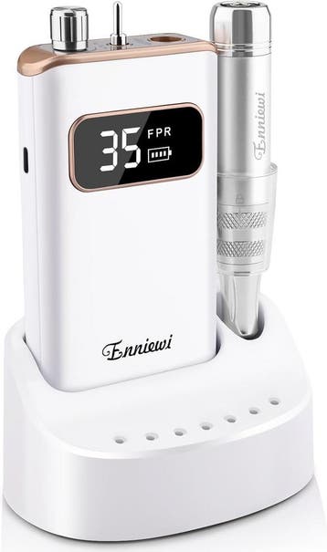 Nagelfrees 35000RPM Wit | -33% Retour Deal | Sla je slag, Verzenden, Zo goed als nieuw, Hand- en Voetverzorging