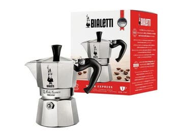 Veiling - Bialetti Moka Express 1 kops percolator 60ml, Gebruikt