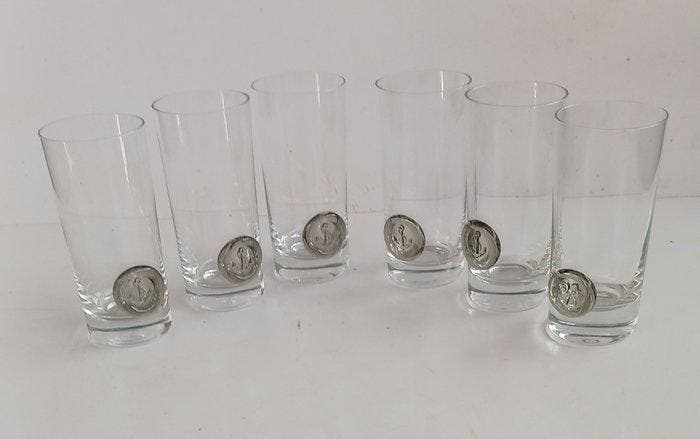 Rosenthal - Bjørn Wiinblad - Drinkset (6) - Pirate Barware -, Antiek en Kunst, Antiek | Meubels | Tafels