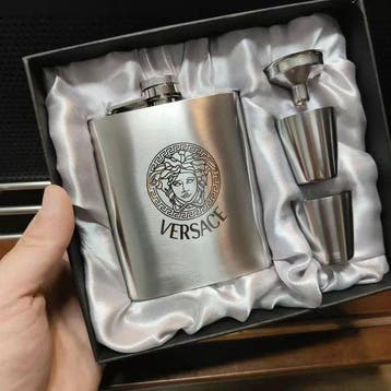 Versace - Drankservies (4) - Staal - Buitenactiviteiten
