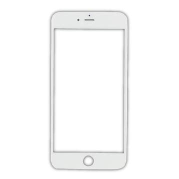 iPhone 7 Frontglas Glas Plaat AAA+ Kwaliteit - Wit, Verzenden, Nieuw