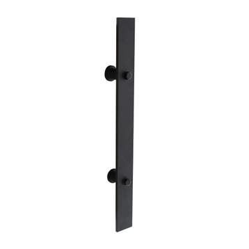 Deurgreep 800x40mm mat zwart - voor binnendeur of buitend..., Ophalen of Verzenden, Nieuw, Overige materialen, Schuif of Grendel