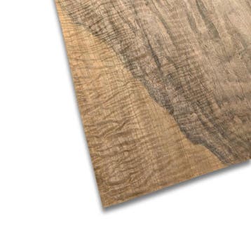 Walnoot (gewaterd) fineer | 135x46 cm, Doe-het-zelf en Bouw, Verzenden, Nieuw