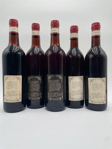 1971 , 1974 x2, 1975 x2 & N.V. Sylla Dogliani - Barolo - 5, Nieuw
