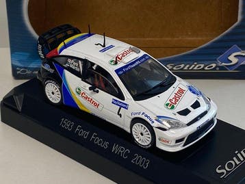 Solido 1:43 - Voiture de course miniature - Ford Focus WRC