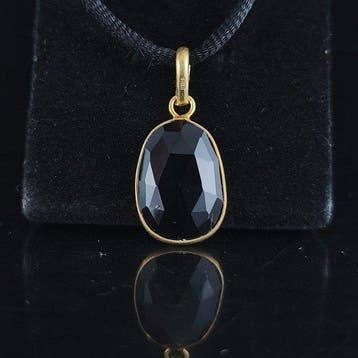 Zilver - Hanger - Onyx 925 sterlingzilver