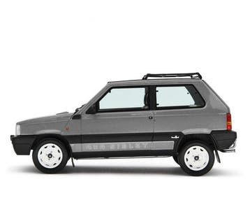 Laudoracing 1:18 - Voiture miniature - Fiat Panda 4x4 Sisley