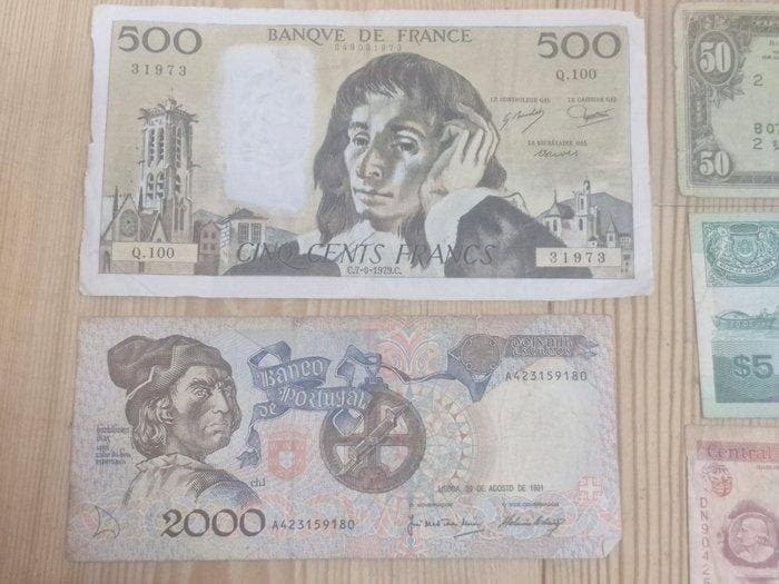 Wereld. - 32 Banknotes - Various Dates (Zonder minimumprijs), Postzegels en Munten, Bankbiljetten | Europa | Niet-Eurobiljetten