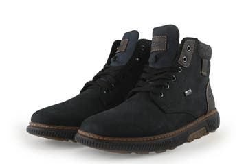 Rieker Veterboots in maat 41 Blauw, Boots, Zo goed als nieuw, Rieker, Verzenden