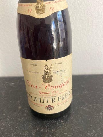 1986 Dufouleur Frères - Clos Vougeot Grand Cru - 1 Bouteille, Collections