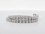 Armband - 14 karaat Witgoud - 6.07ct. tw. Diamant