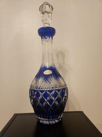 Carafe - Cristal - Magnifique Ko poli à la main