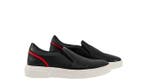 TESTONI - 8 UK - 42 IT - Black SlipOn Sneaker Shoes Weaving, Nieuw