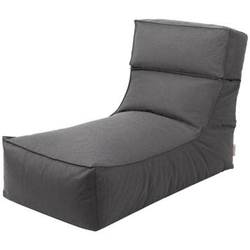 Blomus Stay Outdoor-lounger Coal - Tuinstoel - Ongebruikt, Tuin en Terras, Tuinstoelen, Verzenden, Zo goed als nieuw, Overige materialen