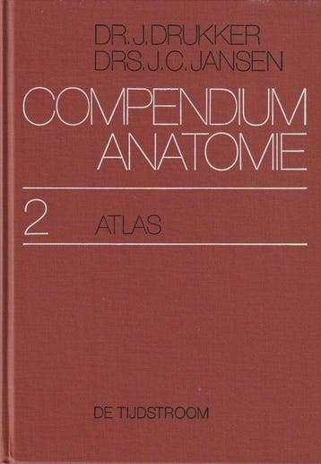 2 Compendium anatomie 9789060871997 Drukker, Boeken, Verzenden, Zo goed als nieuw, Drukker