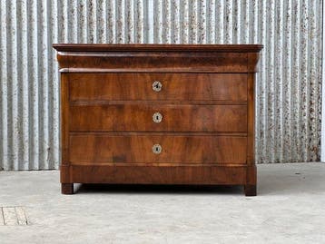 Ladekast - commode, ladenkast, lade kast. Kast - Walnoot -