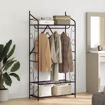 vidaXL Open Kledingkast Effen 78 x 36 x 158 cm, Huis en Inrichting, Kasten | Kleerkasten, Verzenden, Nieuw