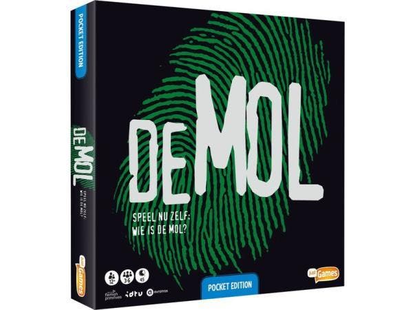 Veiling - Wie is de Mol? Pocket-/reiseditie partyspel, Hobby & Loisirs créatifs, Jeux de société | Jeux de plateau